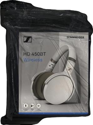 Sennheiser HD 450BT draadloze hoofdtelefoon, met actieve ruisonderdrukking, wit