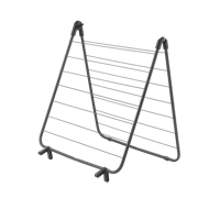 Metaltex Nevi Baddroogrek 7 m Drooglengte Zwart - thumbnail