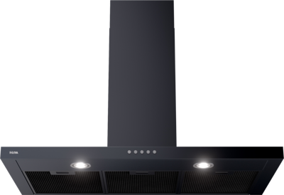 Etna AB691ZT Schouwkap Zwart