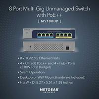 Netgear MS108UP switch - thumbnail