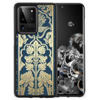 Samsung Galaxy S20 Ultra Skin Case Beige Flowers - thumbnail