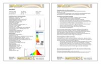 LED lamp 2.7W E14 filament Segula dimbaar 55679 - thumbnail