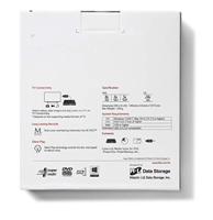 Hitachi-LG Slim Portable DVD-Writer optisch schijfstation Zilver DVD±RW - thumbnail