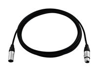 PSSO DMX Cable XLR 5-pin 3m bk Neutrik - thumbnail