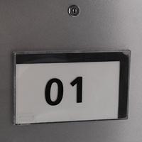 Burg Wächter 4400Si Malaga 4400 Si Brievenbus Plaatstaal Zilver Sleutelslot - thumbnail