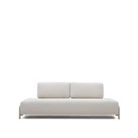 Kave Home 3-zits Bank 'Compo' 232cm, kleur Naturel - thumbnail