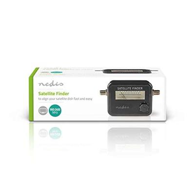 Satellietmeter die de signaalsterkte meet