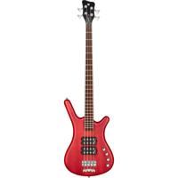 Warwick RockBass Corvette $$ 4-String Burgundy Red Transparent Satin elektrische basgitaar met gigbag - thumbnail
