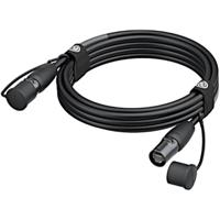 Neutrik NKE5E-E1E1-M0010 RJ45 Netwerkkabel, patchkabel 1 m Zwart 1 stuk(s) - thumbnail