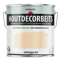 Houtdecor 601 gebroken wit 750 ml Hermadix - Hermadix - thumbnail