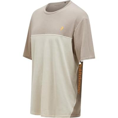 Peak Performance Trail Wool Blend SS T-shirt Heren Avid Beige XL