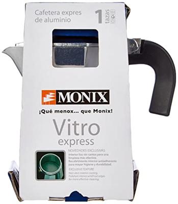Italiaanse Koffiepot Monix Braisogona_M620001 Staal Aluminium 1 Kop
