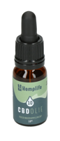 Hemplife CBD Olie 10% Druppels - thumbnail