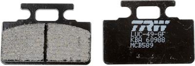 TRW remblokken "mcb 589 brake pad mcb 589 organic standard