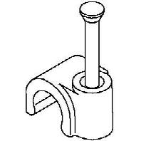 OBO Bettermann 2227231 Nagelklem Grijs 200 stuk(s)