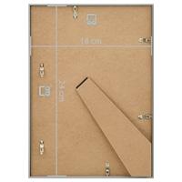 VidaXL Fotolijsten 3 st voor wand of tafel 18x24 cm mdf zilverkleurig - thumbnail