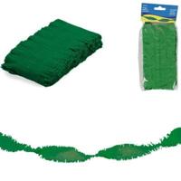 Folat twist slinger crêpepapier donkergroen 6 meter | 24 stuks - thumbnail