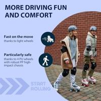 Hudora rolschaatsen sneaker midnight, maat 28 - thumbnail