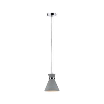 Paulmann Verve 70890 Hanglamp LED E27 20 W Beton-grijs, Chroom Paulmann Verve 70890 Hanglamp LED E27 20 W Beton-grijs, Chroom