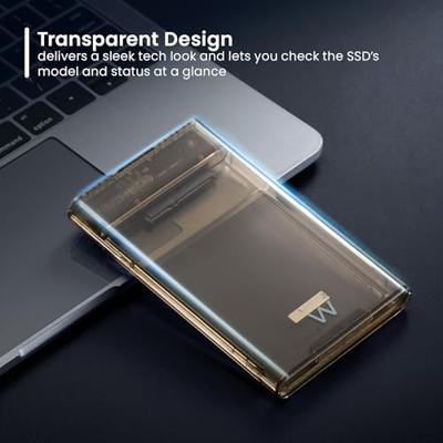 Externe Harde Schijf Ewent EW7069 Transparant