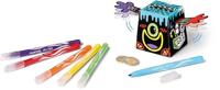 Joustra Maped creatief fluweel kleuren en maak een spaarpot - thumbnail