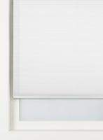 HEMA Plisse Dubbel Verduisterend Witte Achterzijde Wit (wit) - thumbnail