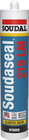 Soudal Soudaseal 215LM | Gevelkit | 290 ml | Betongrijs - 105023 - thumbnail