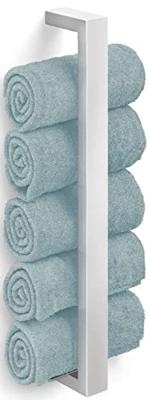 ZACK Linea Handdoekhouder 8x7x40cm geborsteld RVS ZACK Linea Handdoekhouder 8x7x40cm geborsteld RVS