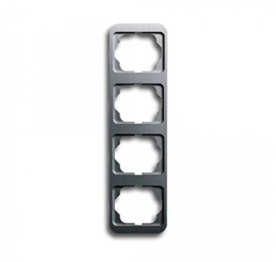 Busch-Jaeger 2CKA001754A1686 Frame Frame 4-voudig Platina 1 stuk(s)