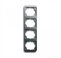 Busch-Jaeger 2CKA001754A1686 Frame Frame 4-voudig Platina 1 stuk(s) - thumbnail