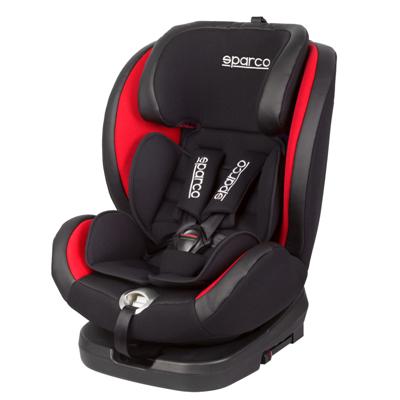 Sparco autostoel SK600l (E8 R44) junior polyester/textiel rood
