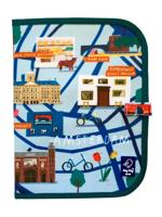 Jaq Jaq Bird tekenboekje Amsterdam 20 x 20 cm blauw 5-delig - thumbnail