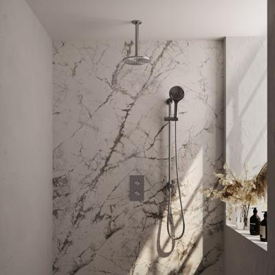 Brushed Edition thermostatische inbouw regendouche 3-weg omstelling SET 47