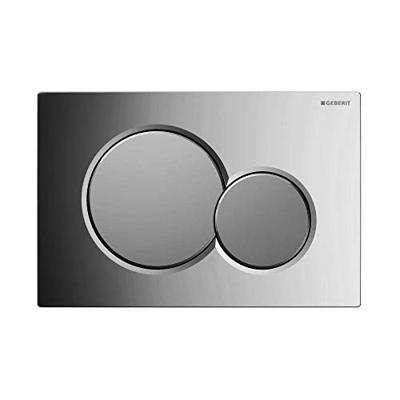 Geberit Sigma 01 bedieningspaneell chroom/mat-chroom voor Sigma reservoirs 8cm (UP720) en 12cm (UP320)
