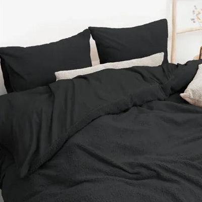 Sleeptime Teddy Antraciet 200 x 220 cm