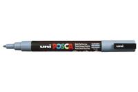 Uni POSCA paintmarker PC-3M, 1,5 mm, arduingrijs - thumbnail