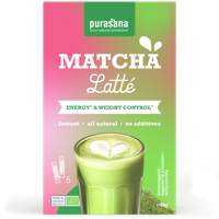 Instant matcha latte 6x10g bio 60 Gram - thumbnail