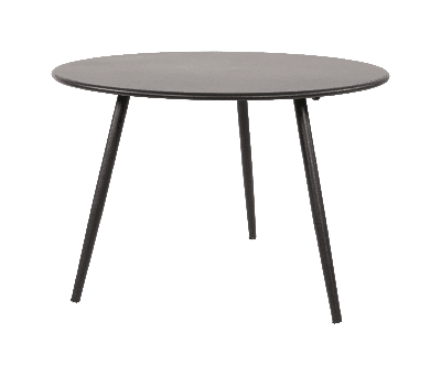 Bijzettafel Rafael metaal zwart 45 cm