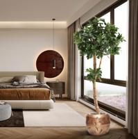 Vijgen Kunstboom Deluxe 210cm - thumbnail