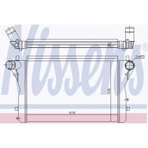 Intercooler, inlaatluchtkoeler 96420 Intercooler, inlaatluchtkoeler 96420