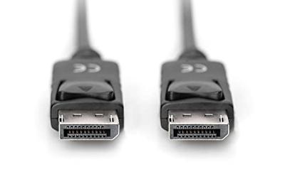 Digitus AK-340100-010-S DisplayPort-kabel DisplayPort Aansluitkabel DisplayPort-stekker, DisplayPort-stekker 1.00 m Zwart - thumbnail