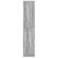 Hoge kast Grijs Sonoma 35 x 39 x 168 cm - thumbnail