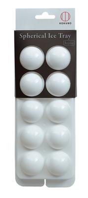 Ijsblokjes mal - Kokubo - Spherical - Set voor 10 blokjes Ijsblokjes mal - Kokubo - Spherical - Set voor 10 blokjes