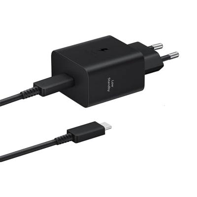 Samsung 45W Power Adapter met USB-C naar USB-C kabel Oplader Zwart - thumbnail