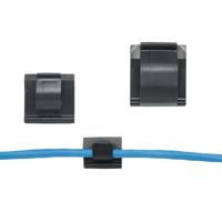 Panduit Wire Clip Kabelhouder Lijmen ACC38-A-C20 Zwart 2 stuk(s) - thumbnail