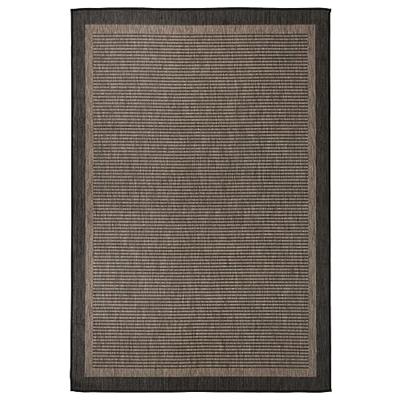 VidaXL Buitenkleed platgeweven 160x230 cm donkerbruin