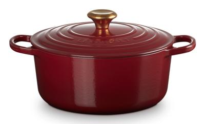 LE CREUSET - Signature - Braadpan rond 26cm 5,30l Garnet