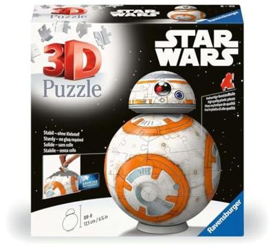 Ravensburger 3d puzzel star wars bb-8, 99st. Ravensburger 3d puzzel star wars bb-8, 99st.