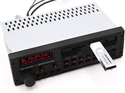 Blaupunkt Bremen SQR 46 DAB Autoradio enkel DIN DAB+ tuner, Bluetooth handsfree, Retrodesign