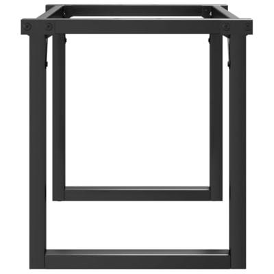 Salontafelpoten O-frame 90x30x43 cm gietijzer Salontafelpoten O-frame 90x30x43 cm gietijzer